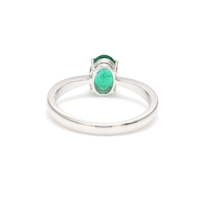 Bague de Fiançailles Femme émeraude