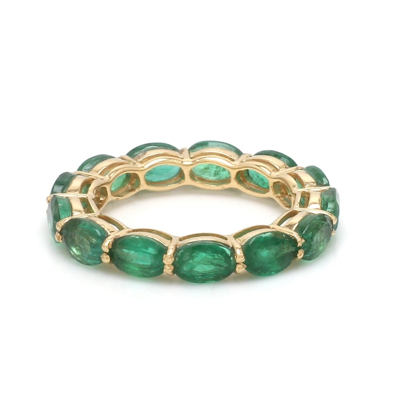 Bague émeraude tour complet