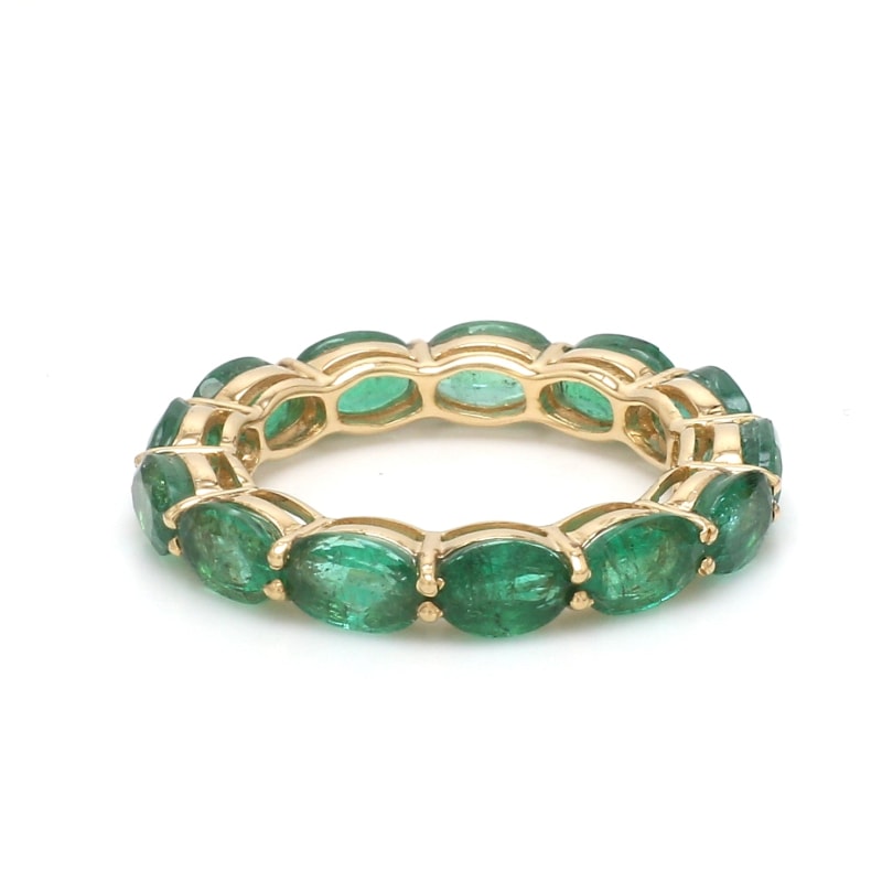 Bague émeraude tour complet