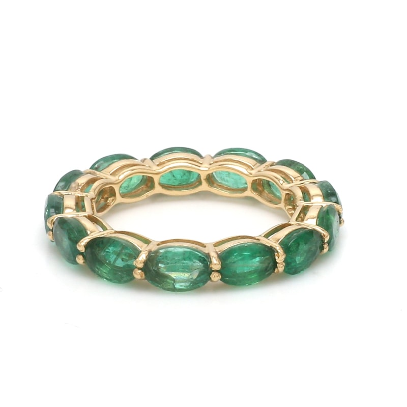 Bague émeraude tour complet