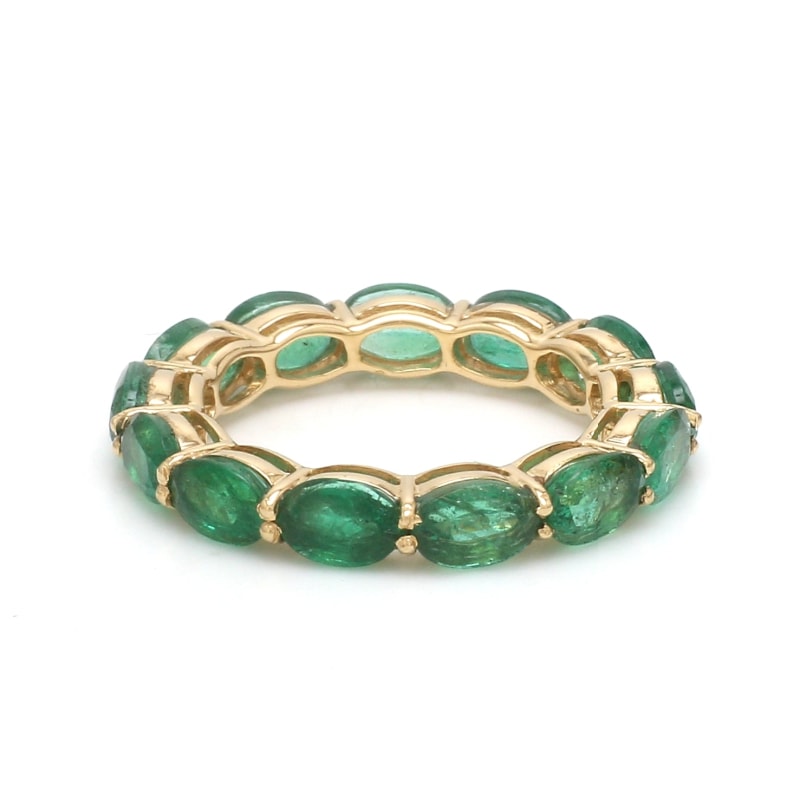Bague émeraude tour complet