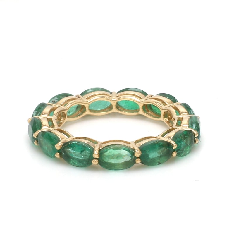 Bague émeraude tour complet