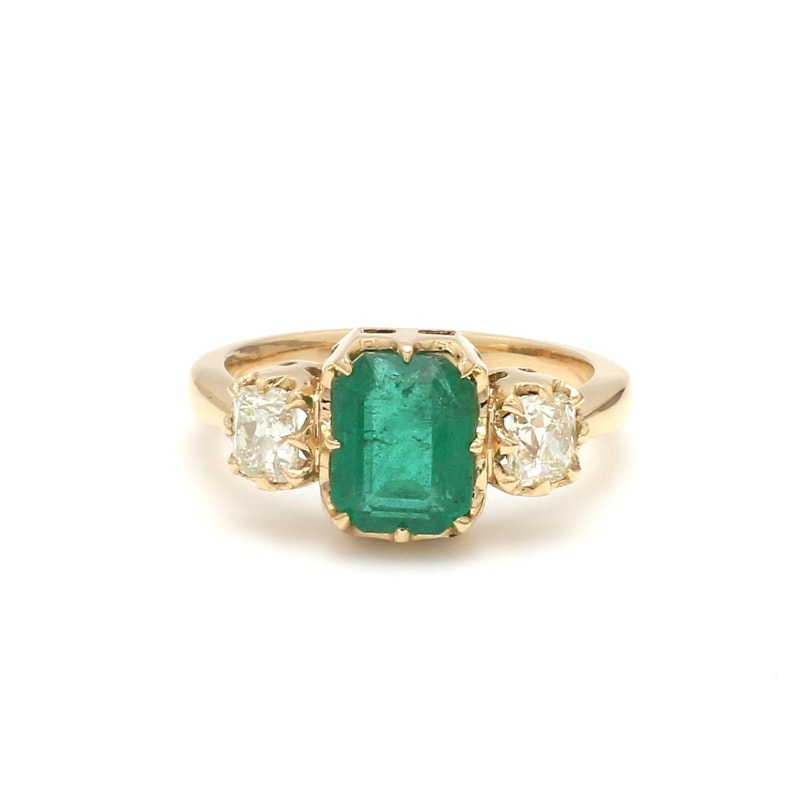 Bague Femme Émeraude