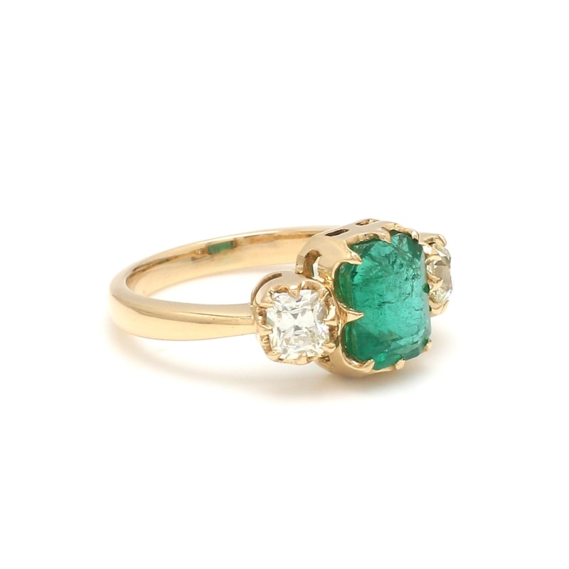 Bague Femme Émeraude