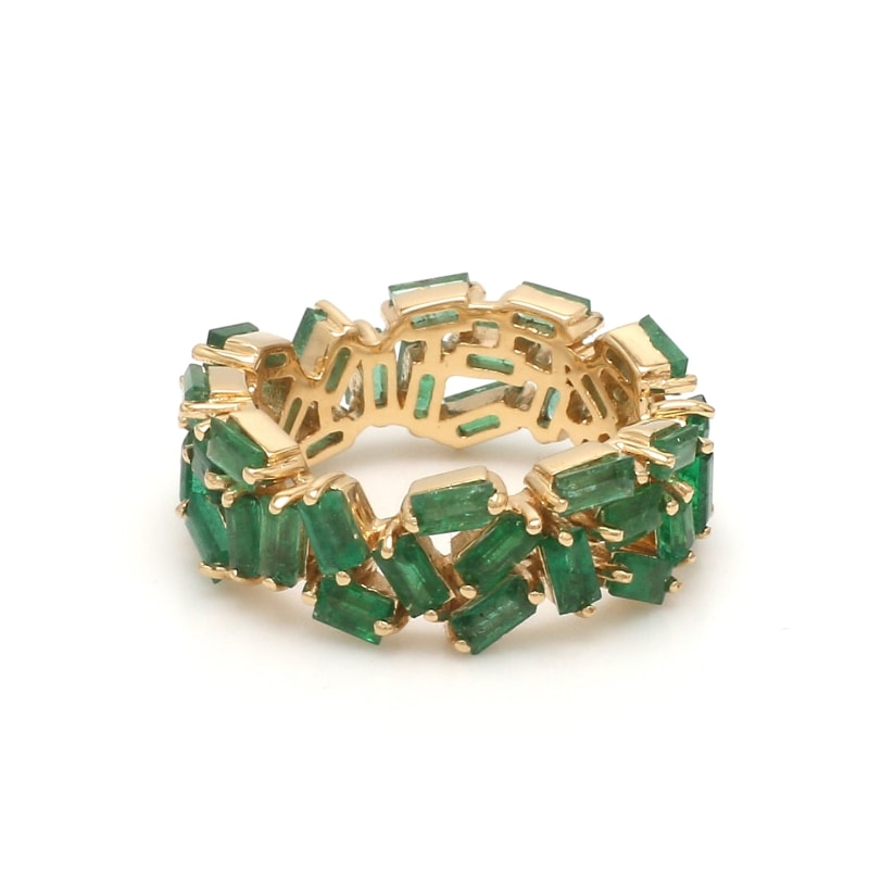 Bague Or et Émeraude