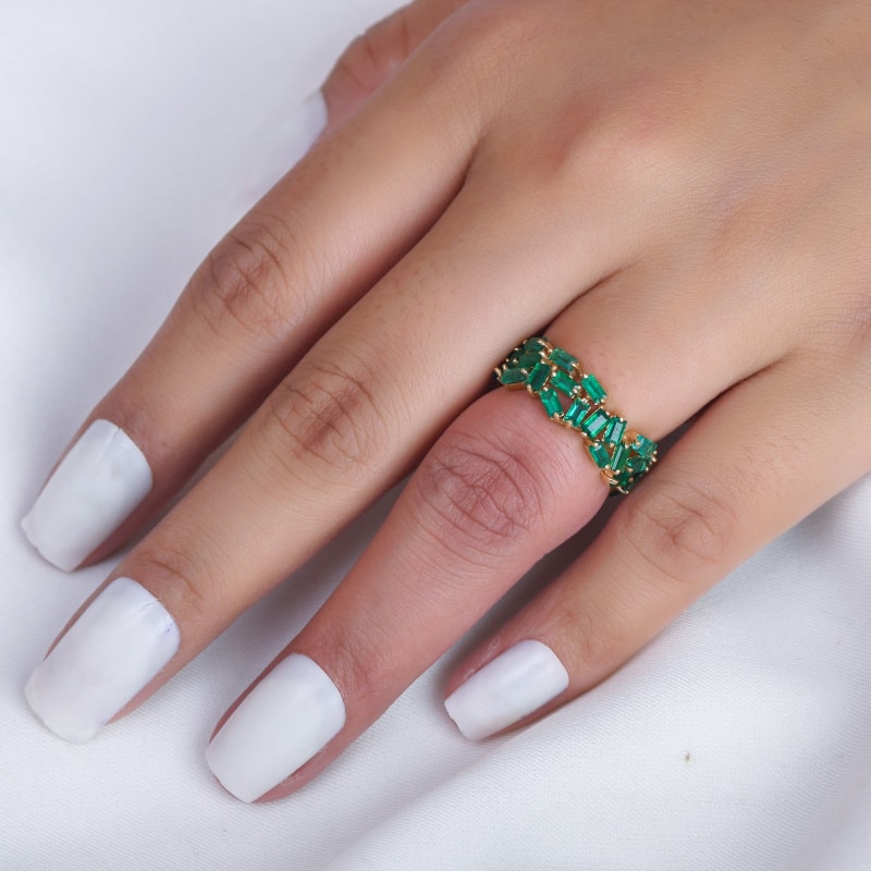 Bague Or et Émeraude