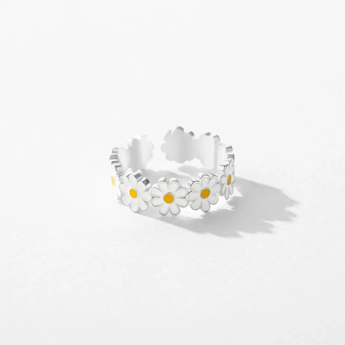 Bague Paquerette Argent Femme | Bague Marguerite