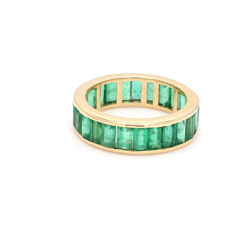 Bague pierre émeraude