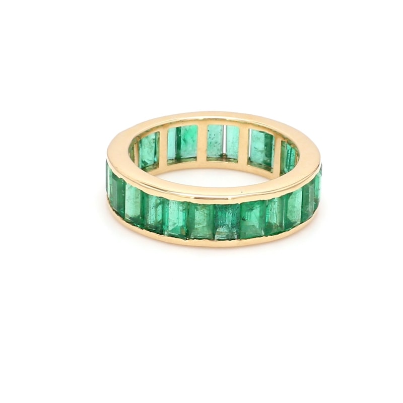 Bague pierre émeraude
