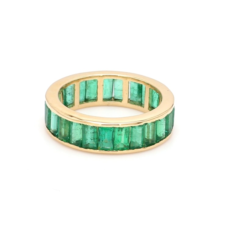 Bague pierre émeraude