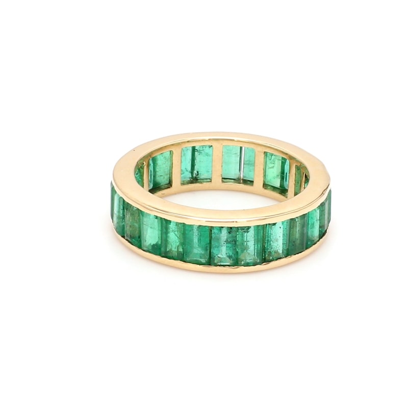 Bague pierre émeraude