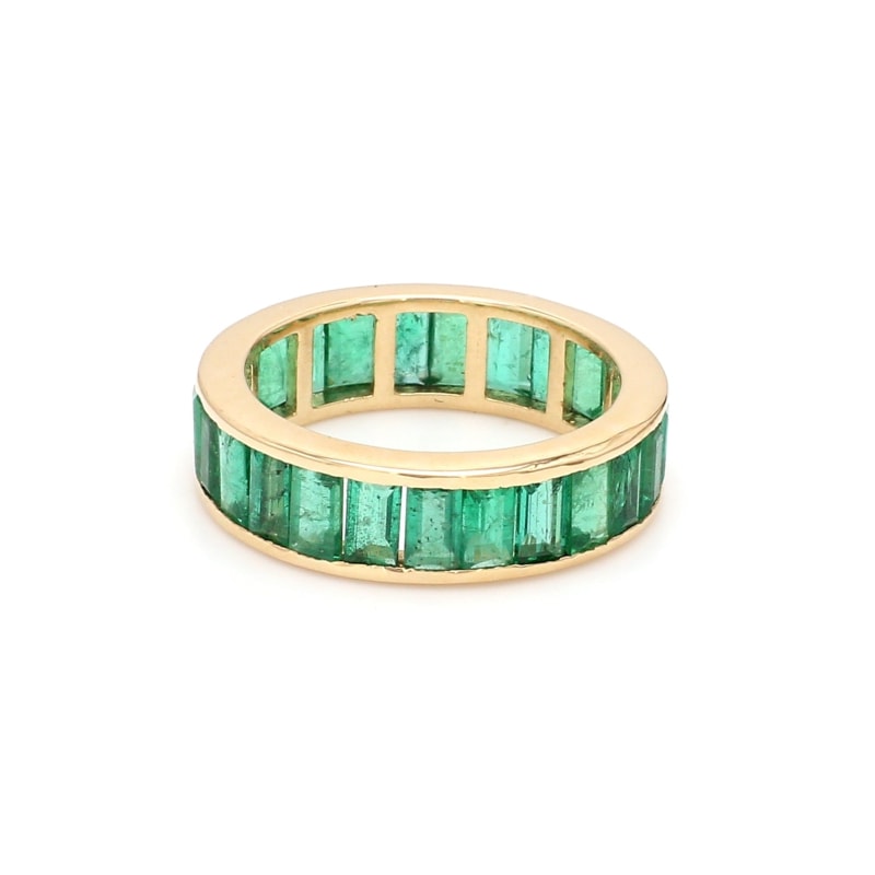 Bague pierre émeraude
