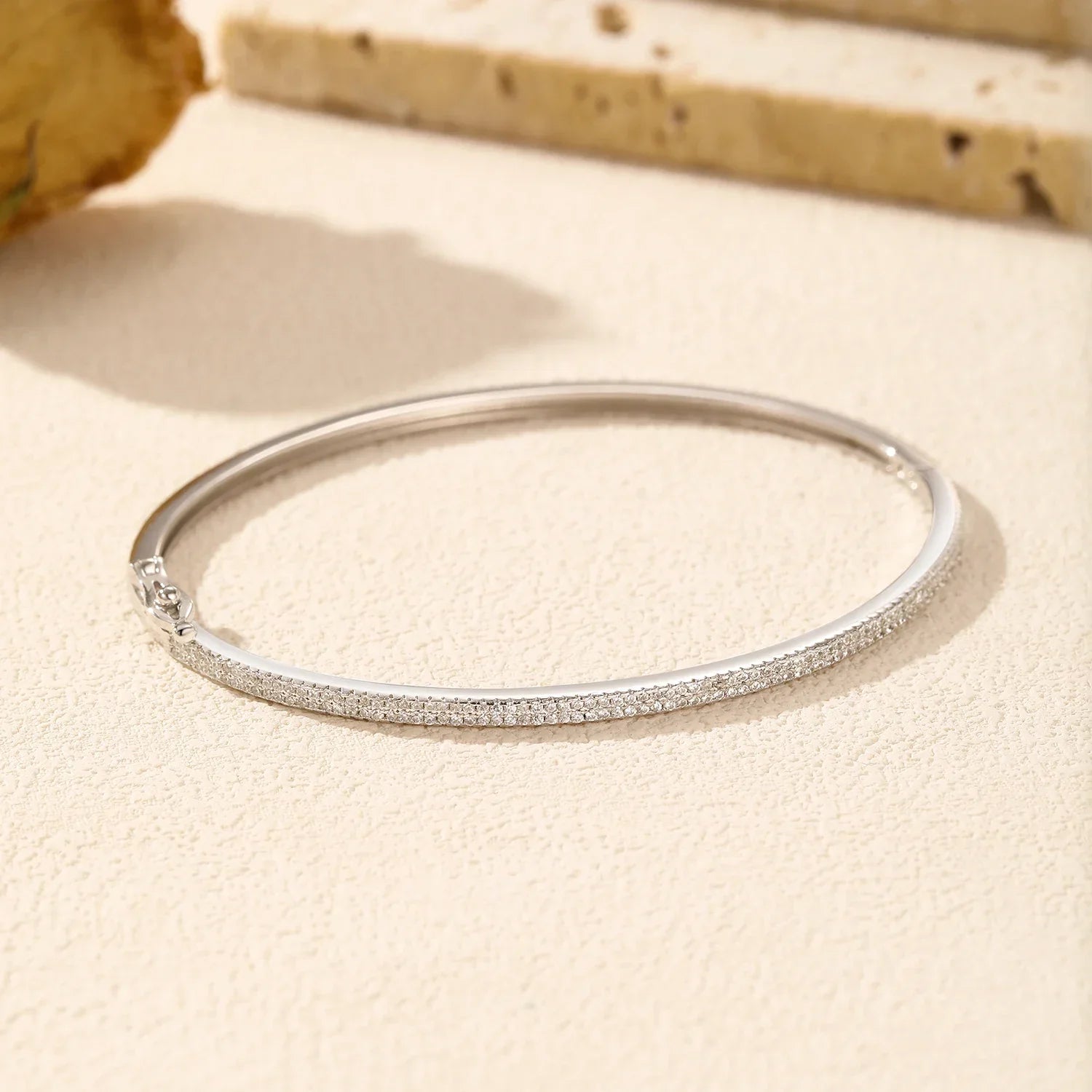 Bangle Jonc Argent pour Femme | Bracelet jonc