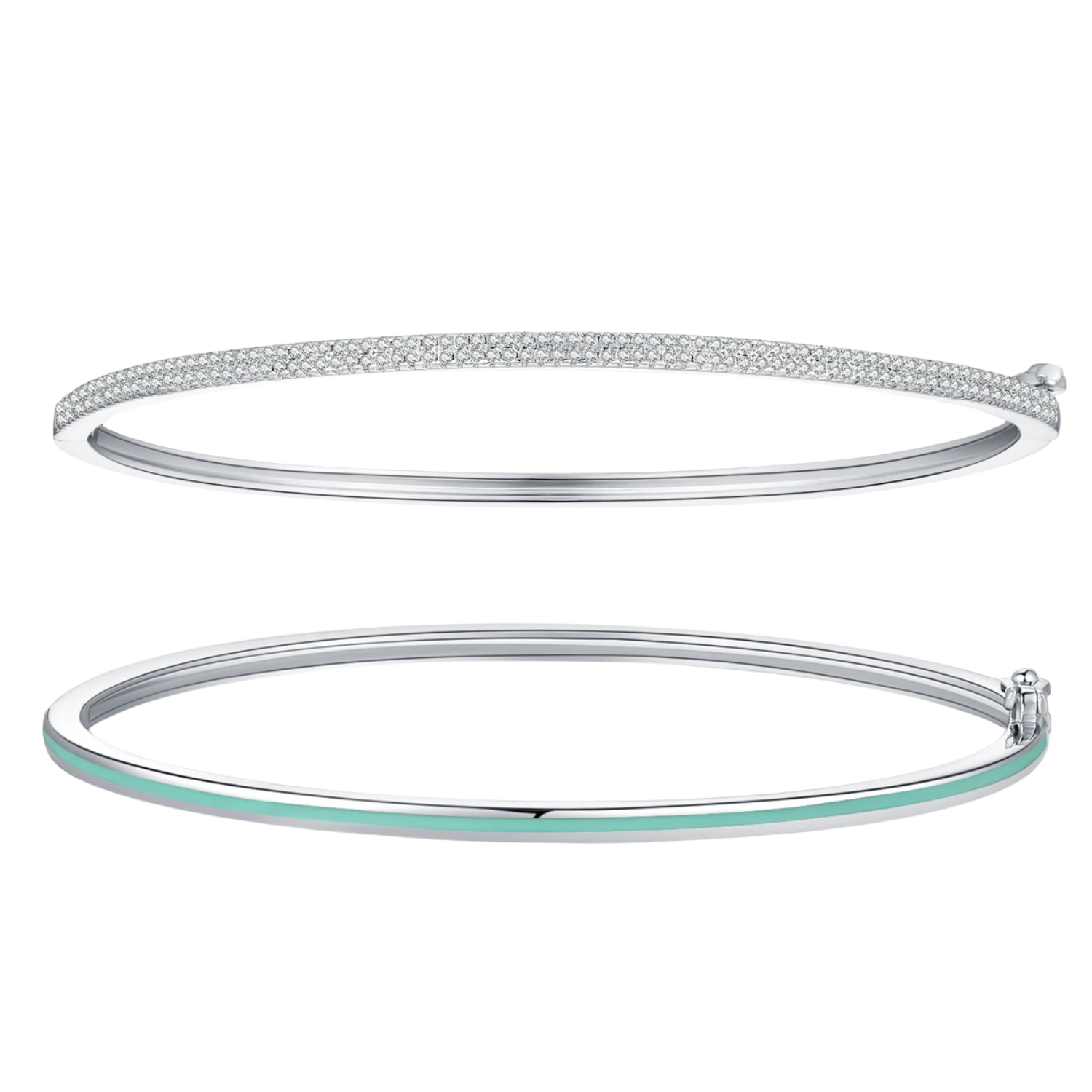 Bangle Jonc Argent pour Femme | Bracelet jonc