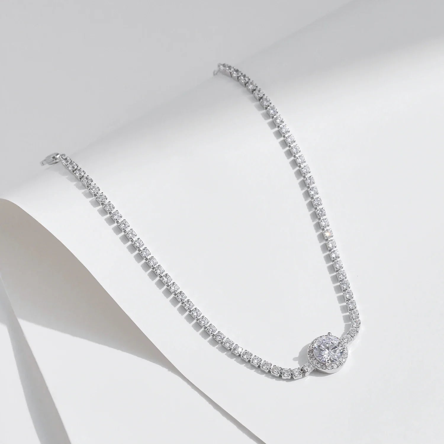Bracelet Argent Femme Tennis