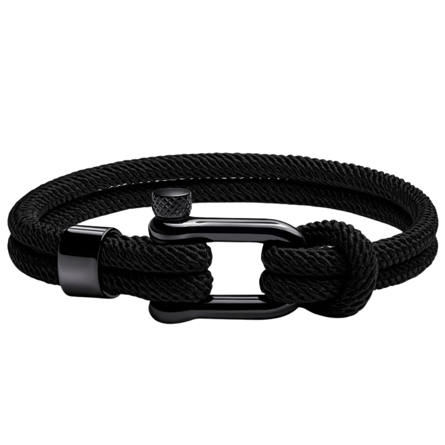 Bracelet Cordon Noir Homme | Bijoux Homme