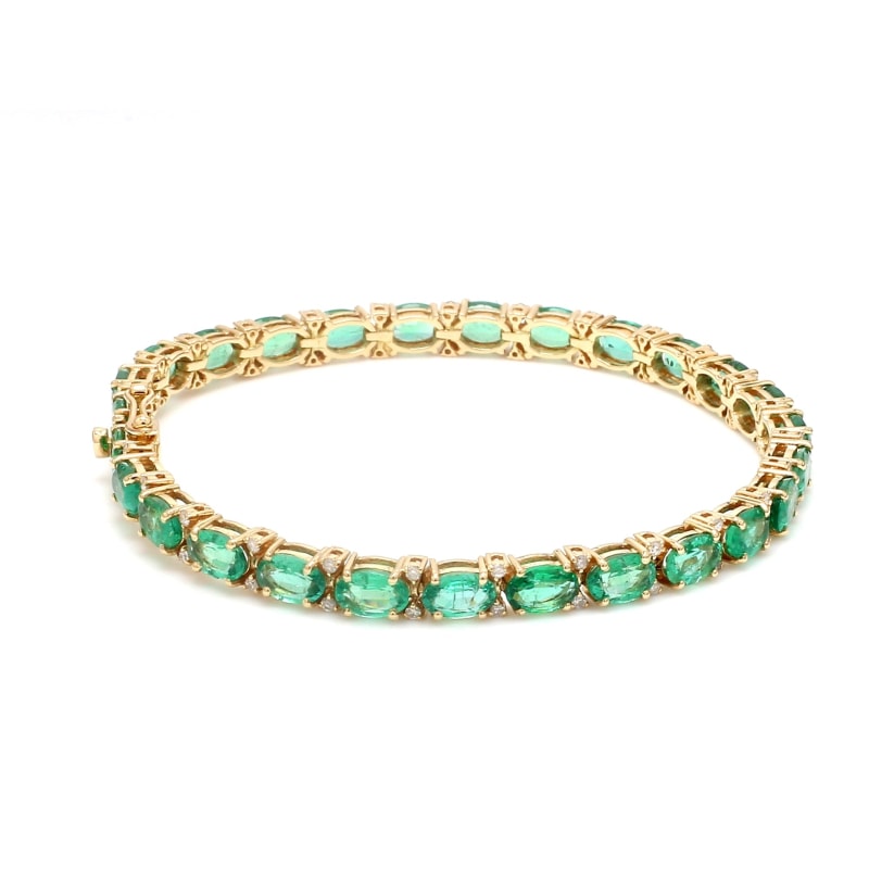 Bracelet émeraude