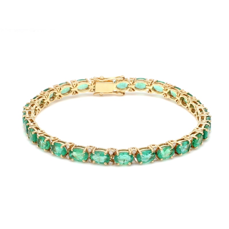 Bracelet émeraude
