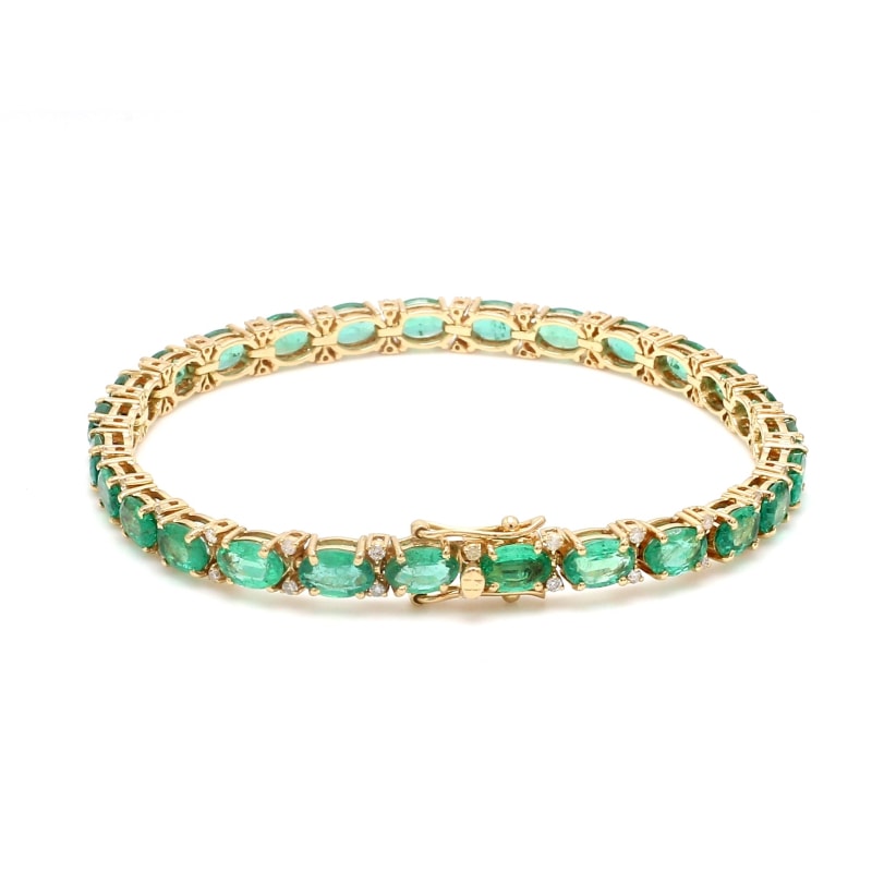 Bracelet émeraude