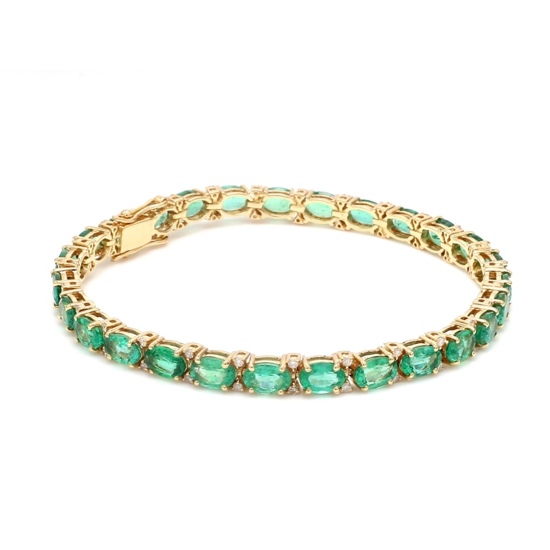Bracelet émeraude