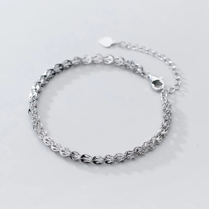 Bracelet Gourmette Argent | Bijoux Femme
