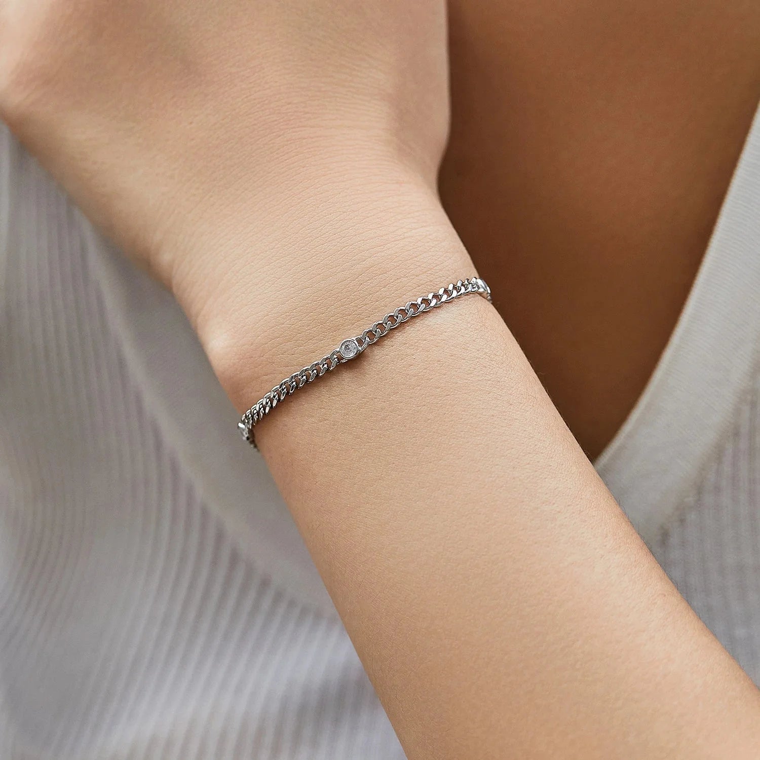 bracelet femme argent