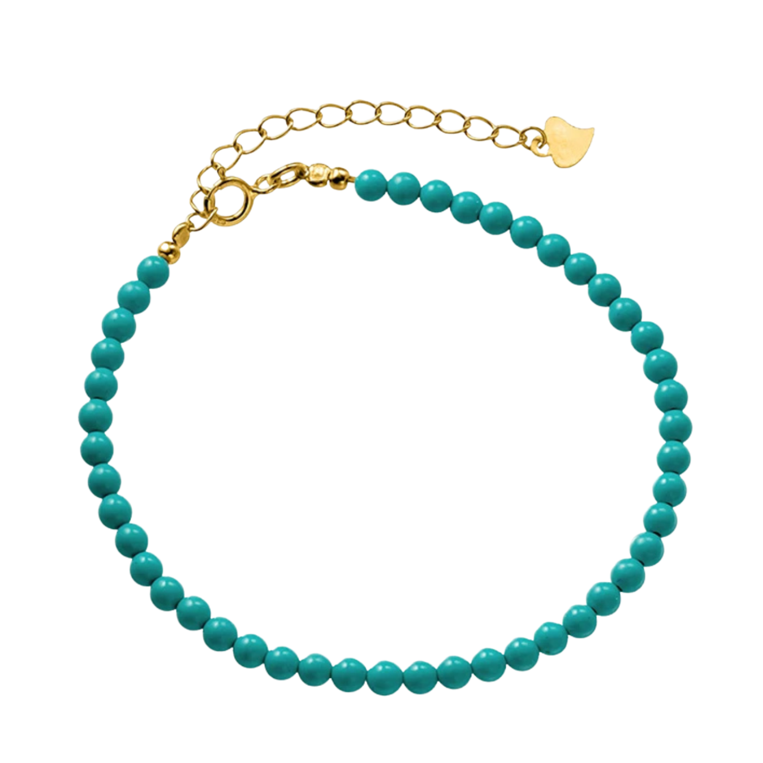 Bracelet Perles Turquoise Argent 925 | Bijoux Femmes