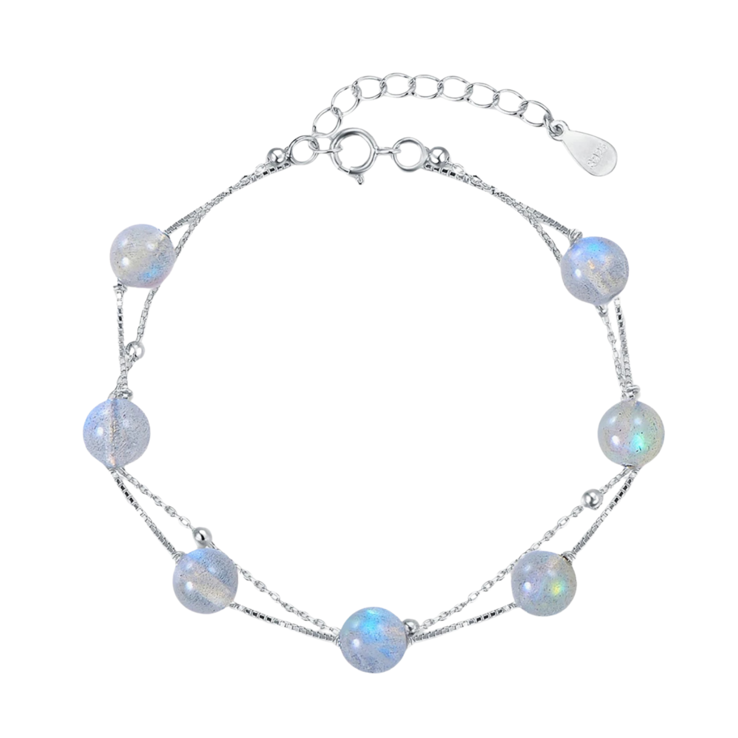 Bracelet Pierre de Lune Argent | Bracelet Argent