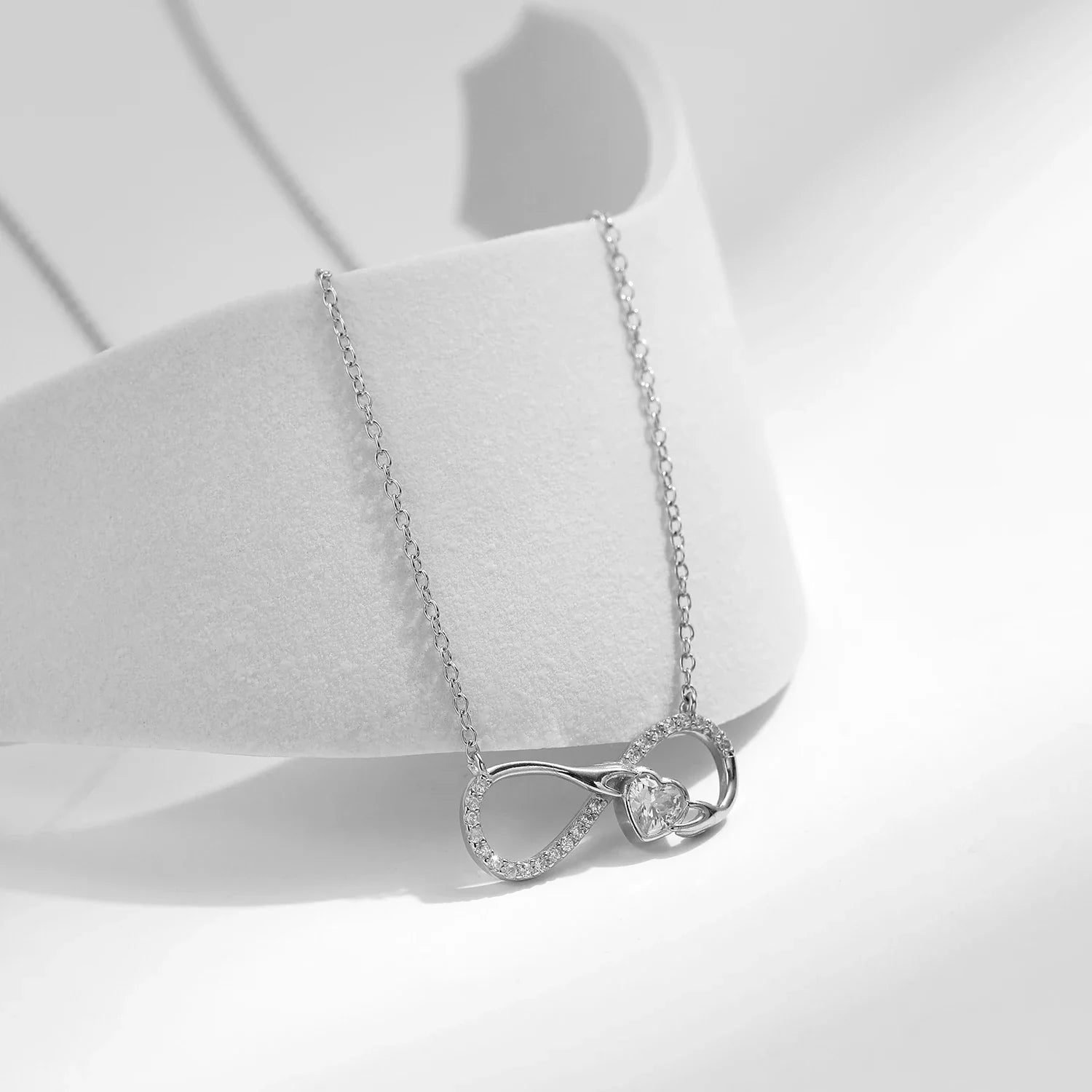 Collier Infini | Collier Argent pour Femme | Modèle Aline