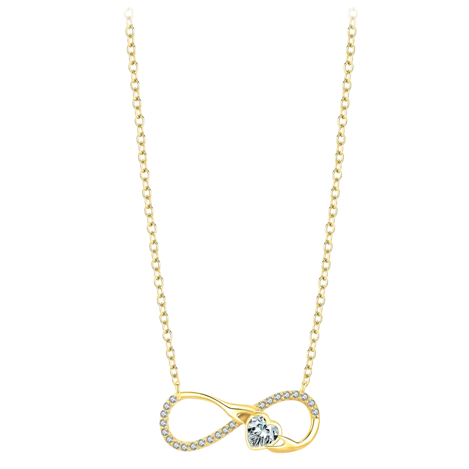 Collier Infini | Collier Argent pour Femme | Modèle Aline