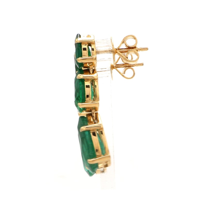 Émeraude Boucle d’oreille pendante
