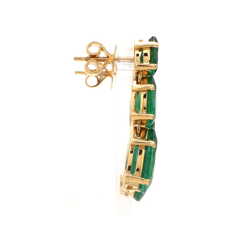 Émeraude Boucle d’oreille pendante