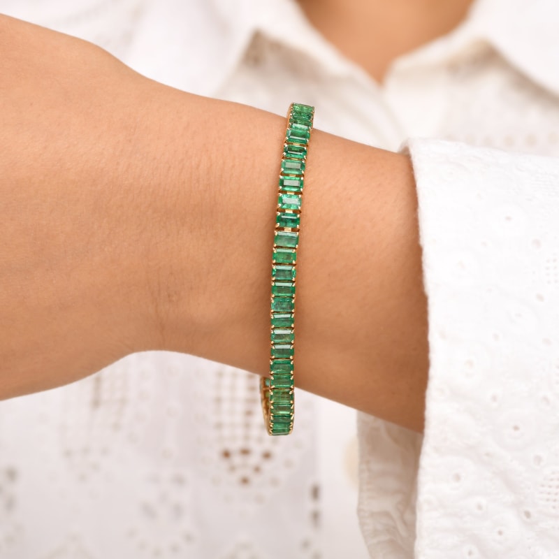 Emeraude bracelet