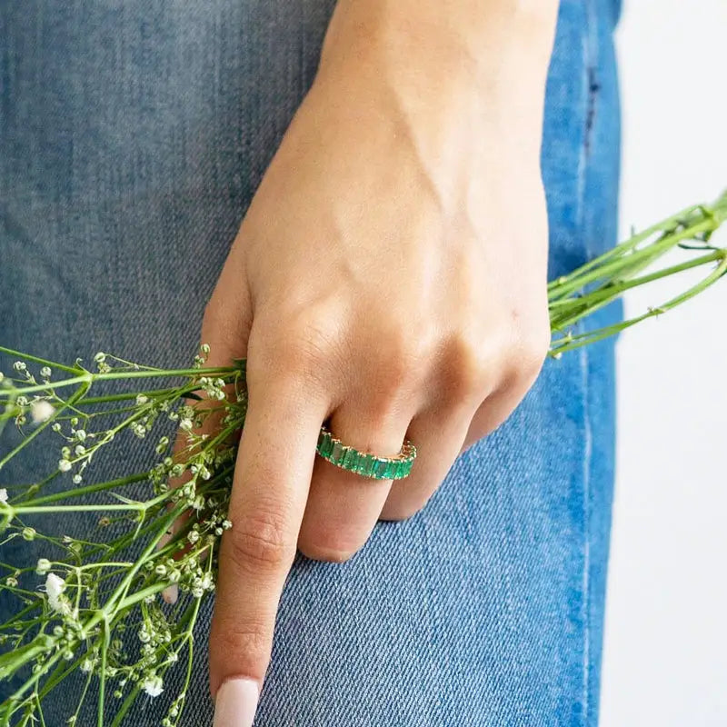 bijoux emeraude