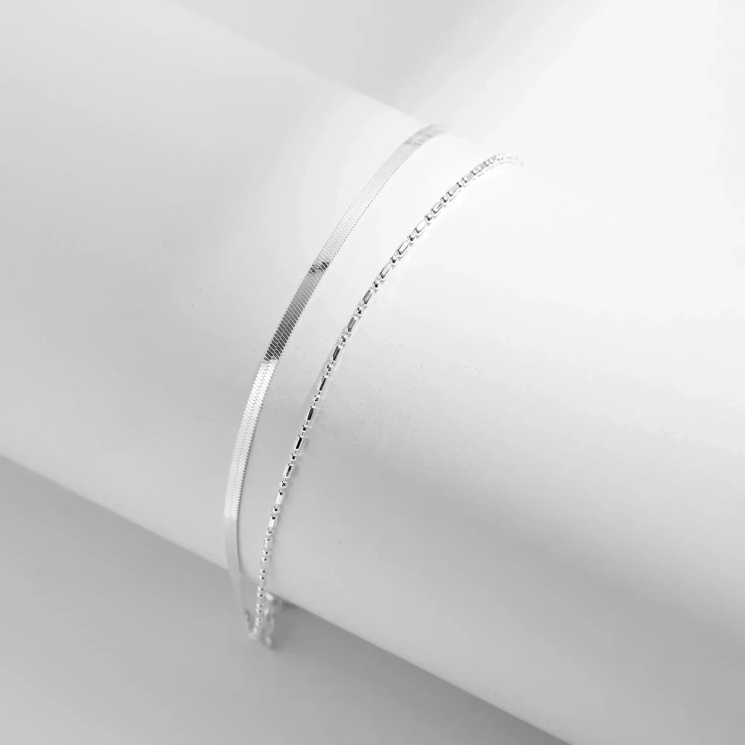 Bracelet Argent Femme Multi-Rangs | Bijoux Femme