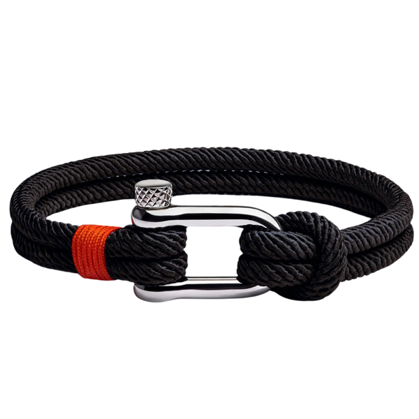 Bracelet Cordon Homme Noir | Bijoux Homme