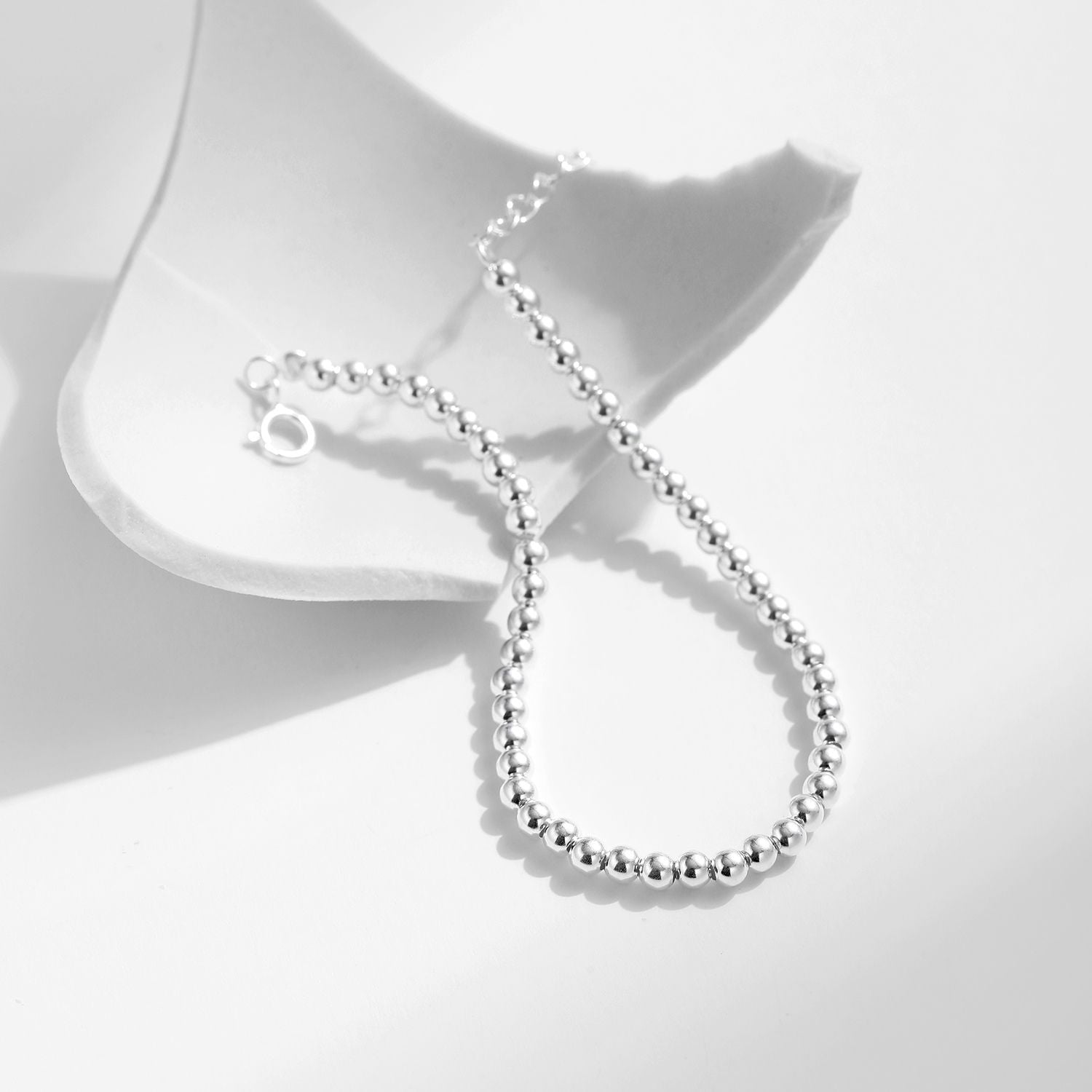 Bracelet Femme Argent Perles | Bijoux Femme Argent
