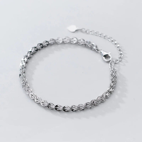 Bracelet Gourmette Argent | Bijoux Femme