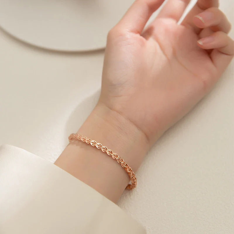 Bracelet Gourmette Argent | Bijoux Femme
