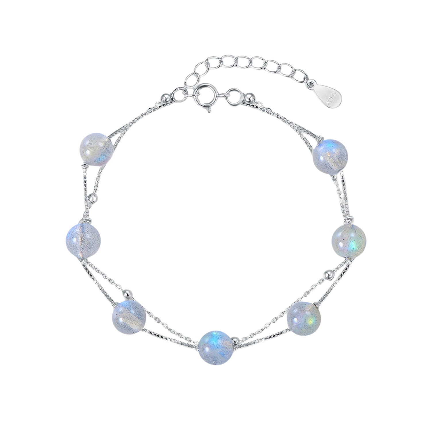 Bracelet Pierre de Lune Argent | Bracelet Argent